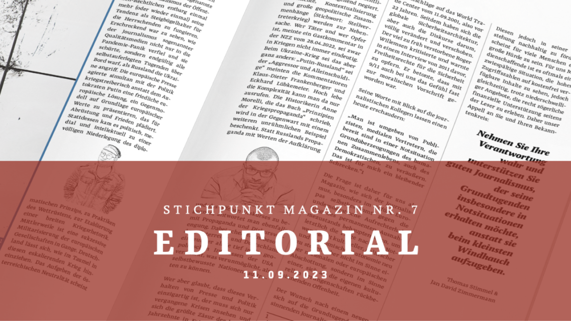 Wie reagiert der Journalismus in Krisenzeiten?