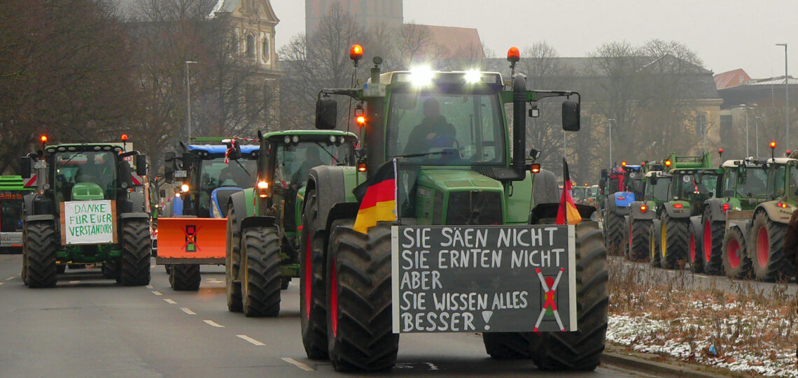 Bauernproteste und Gesinnungsjournalismus
